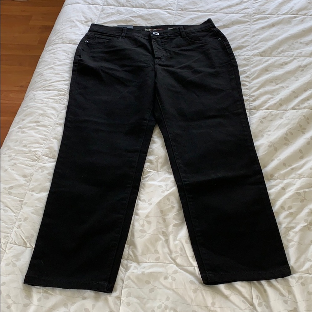 Black Style & Co. Jeans